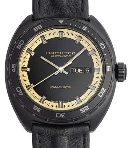 Hamilton American Classic H35425730 42mm Stainless steel and Black PVD Black