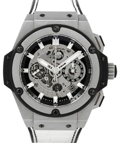 Hublot King Power 701.NX.0170.RX 48mm Titanium Skeletonized