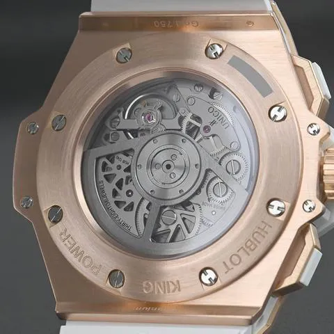 Hublot King Power 701.OE.0128.GR.1704 48mm Rose gold Skeletonized 7