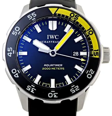 IWC Aquatimer IW356802 44mm Stainless steel Black