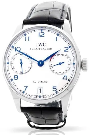 IWC Portugieser IW500107 42mm Stainless steel Silver