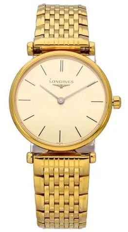 Longines La Grande Classique L4.209.2 24mm Gold-plated Champagne