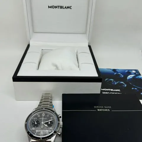 Montblanc 1858 130983 42mm Stainless steel Gray 15