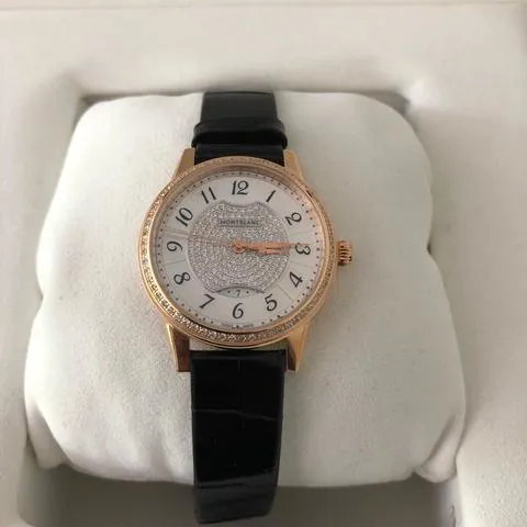 Montblanc Bohème 111225 30mm Rose gold White