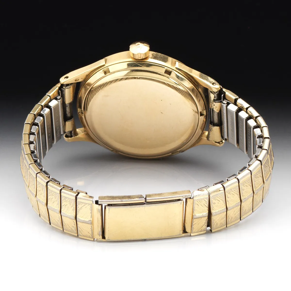 Omega 2584 35mm 14k yellow gold White 2