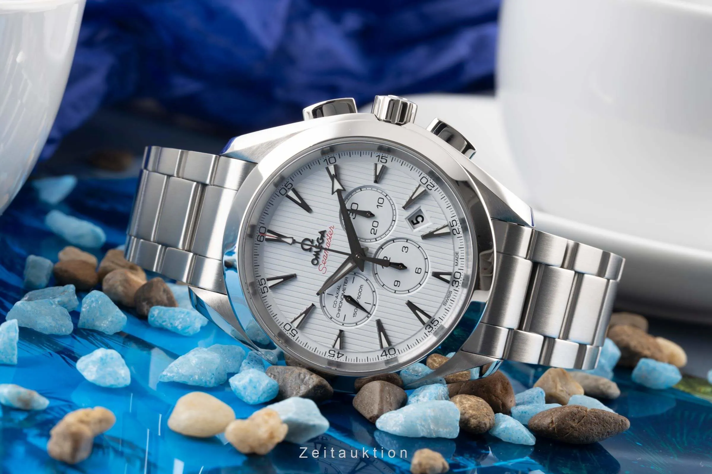 Omega Aqua Terra 231.10.44.50.04.001 44mm Stainless steel White 1