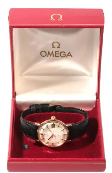 Omega De Ville 32mm 18ct Gold Silver 1