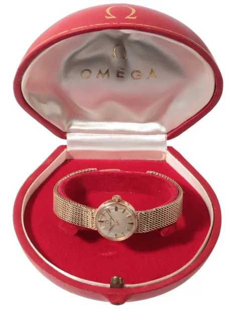 Omega 20mm 9ct Gold Silver 1