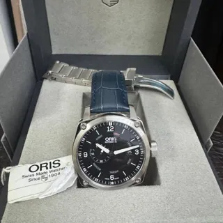 Oris BC4 7615 43mm Stainless steel Black