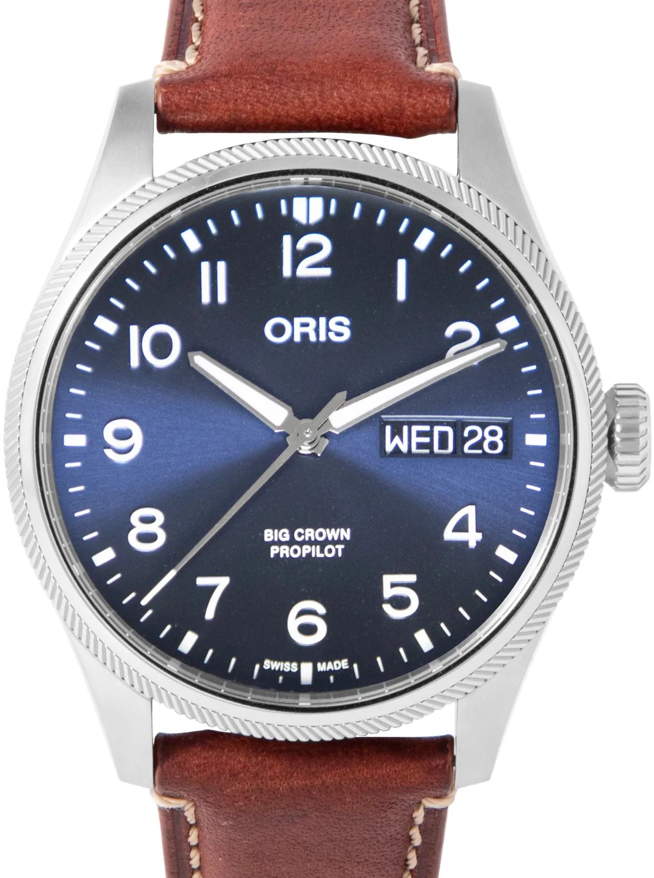 Oris Big Crown ProPilot Day Date 01 752 7760 4065-07 3 22 05LC 44mm Stainless steel Blue