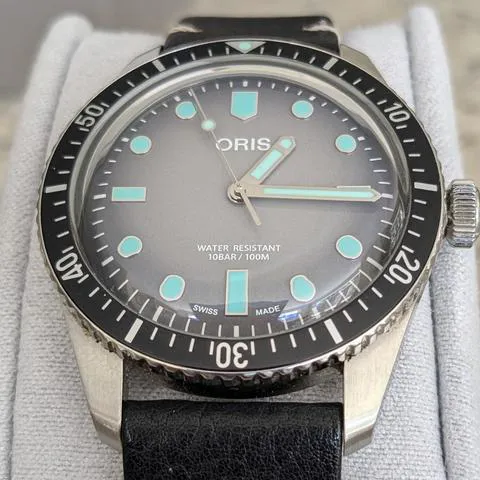 Oris Sixty Five 01 733 7707 4053 40mm Stainless steel Gray 9