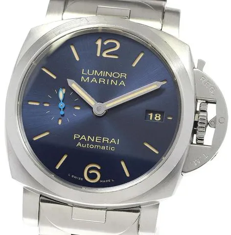 Panerai Luminor 1950 PAM 01028 42mm Stainless steel Blue