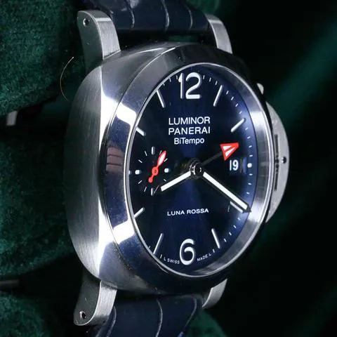 Panerai Luminor PAM01404 40mm Stainless steel Blue 5