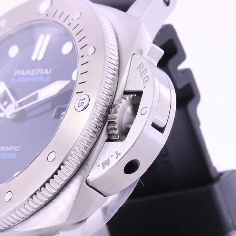 Panerai Submersible PAM 00692 47mm Stainless steel Blue 2