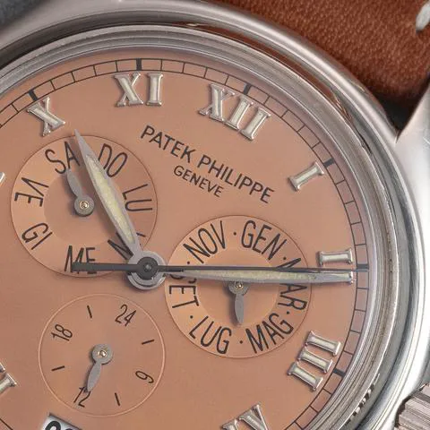 Patek Philippe Annual Calendar 5035G 37mm White gold Black 2