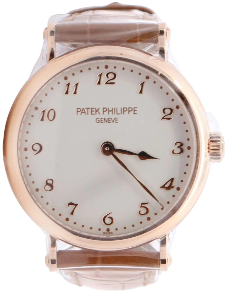 Patek Philippe Calatrava 7200R-001 34mm Rose gold White