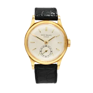 Patek Philippe Calatrava 2451 J HL 18ct yellow gold Silver