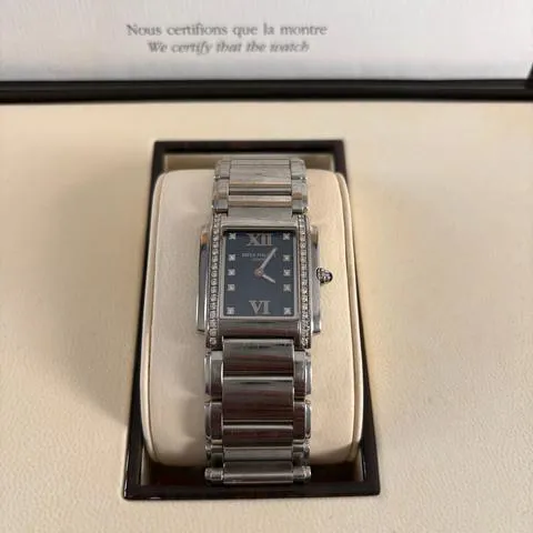 Patek Philippe Twenty~4 4910/10A-012 25mm Stainless steel Blue 1