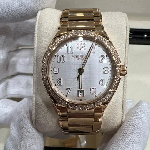 Patek Philippe Twenty~4 7300/1200R-010 36mm Rose gold Silver