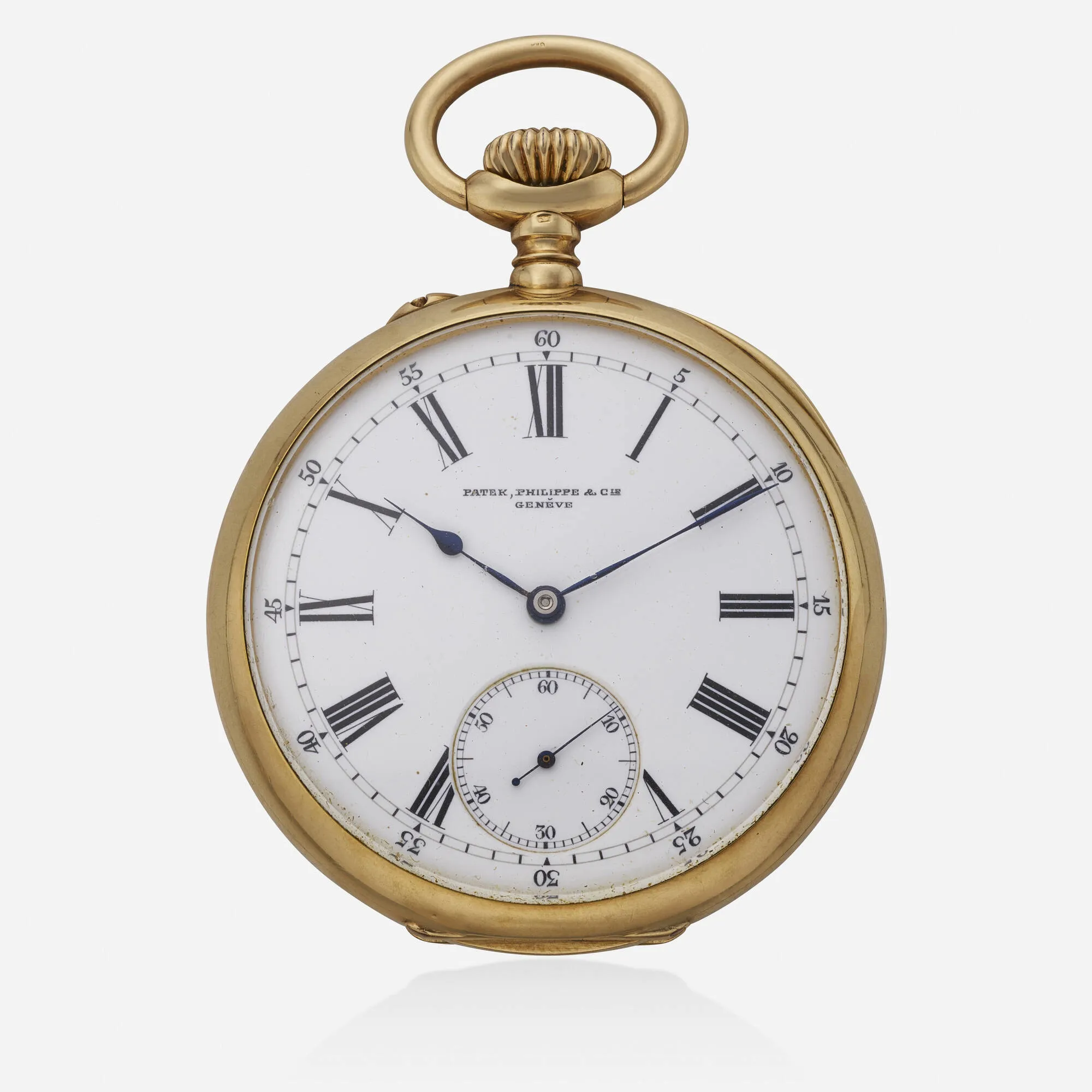 Patek Philippe 51mm 14k yellow gold White