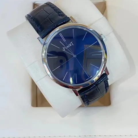 Piaget Altiplano G0A42107 38mm White gold Blue