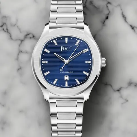 Piaget Polo G0A46018 36mm Stainless steel Blue