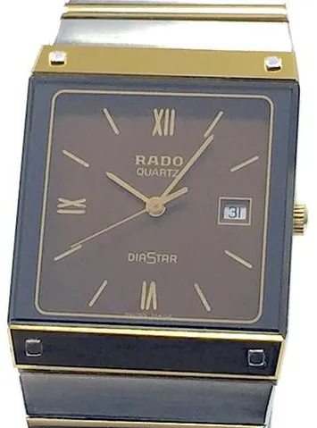 Rado Diastar 129.0155.3 32mm Stainless steel Brown