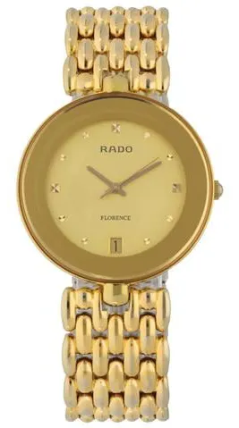 Rado Florence 115.3793.2 35mm Gold-plated Champagne