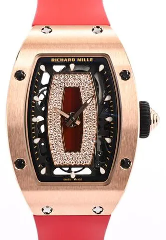 Richard Mille RM 07 RM07-01 31mm Rose gold Skeletonized