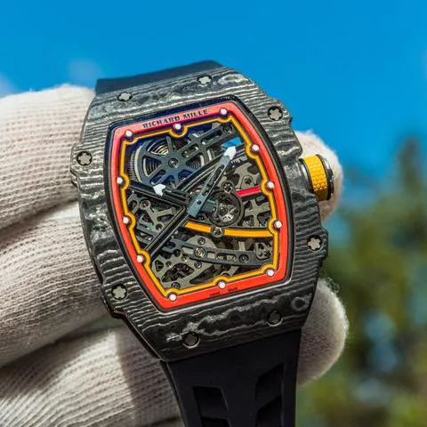 Richard Mille RM 67 RM67-02 38.5mm Carbon fiber Skeletonized