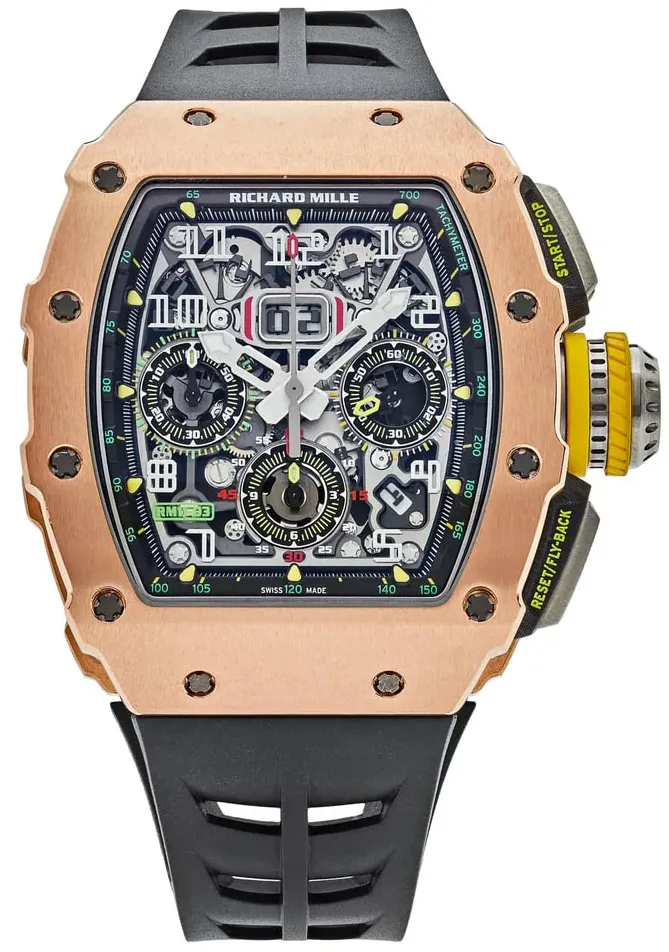 Richard Mille RM11-03 RM 11-03 44.5mm Rose gold Skeletonized