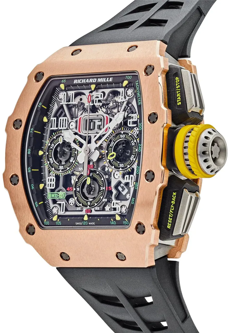 Richard Mille RM11-03 RM 11-03 44.5mm Rose gold Skeletonized 1