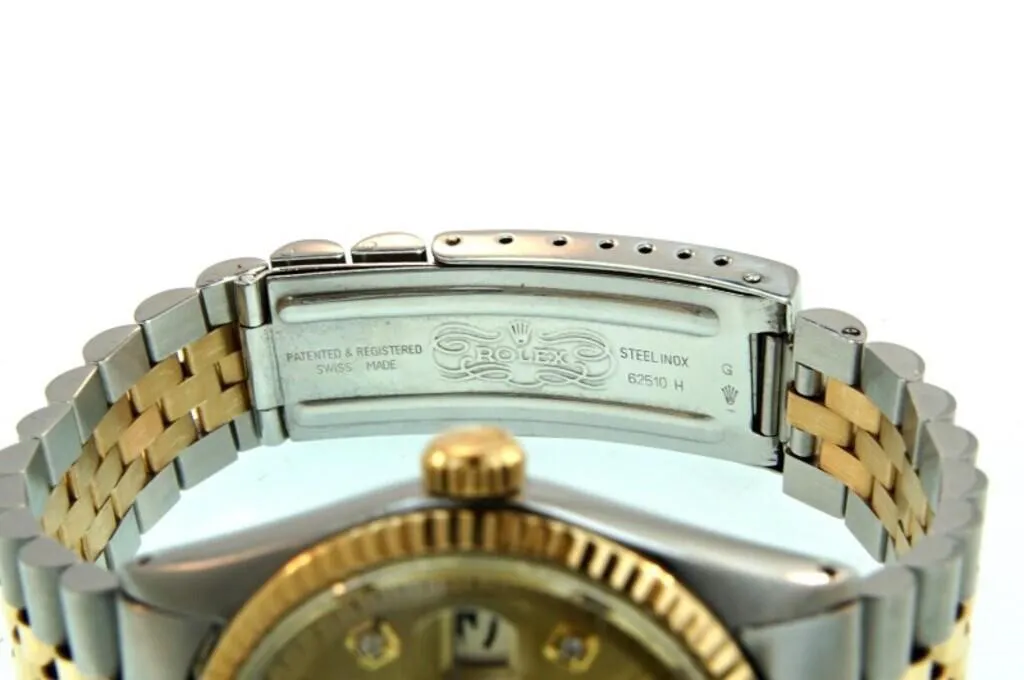 Rolex Datejust 36mm Stainless steel and 14k yellow gold Champagne 5