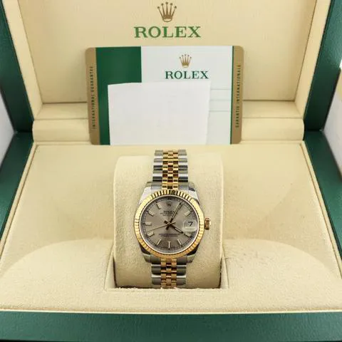 Rolex Datejust 31 178273 31mm Yellow gold and Stainless steel Silver