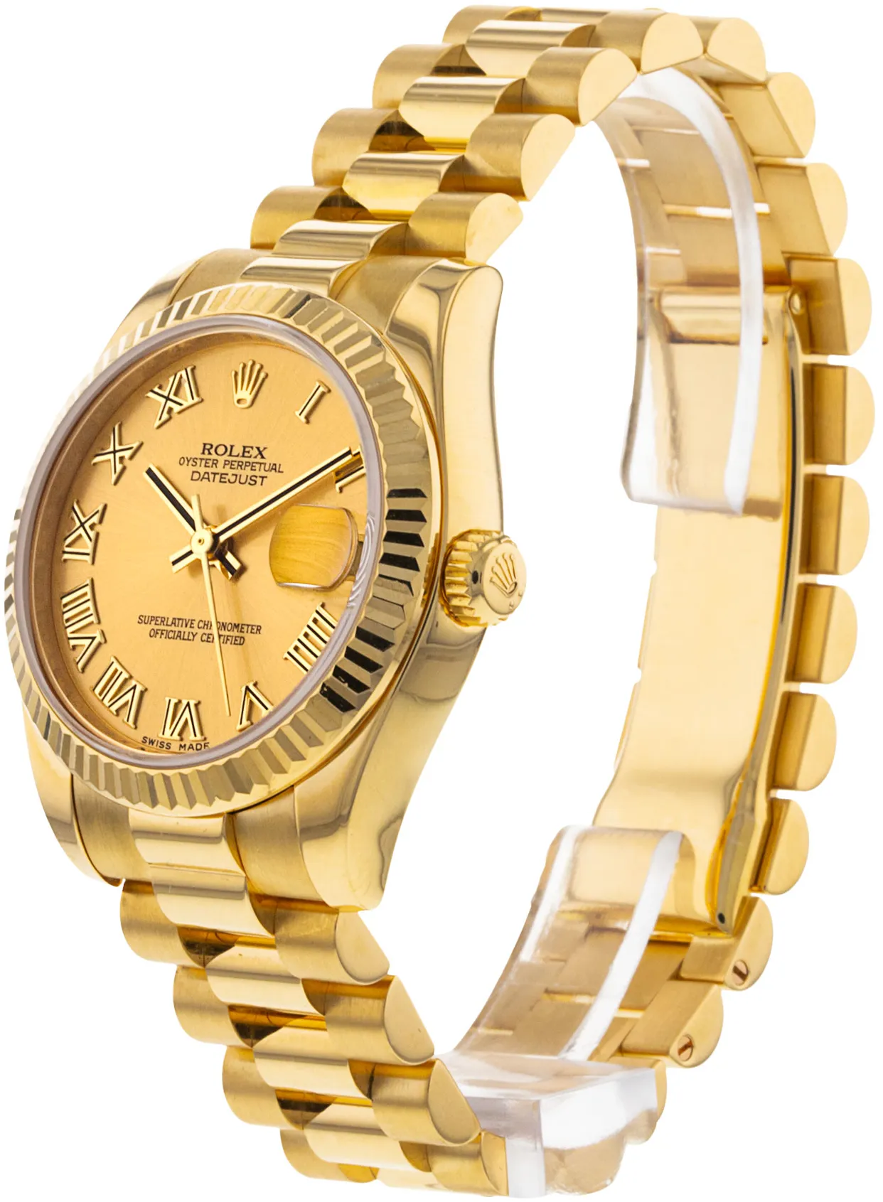 Rolex Datejust 31 178278 31mm Yellow gold Champagne 1