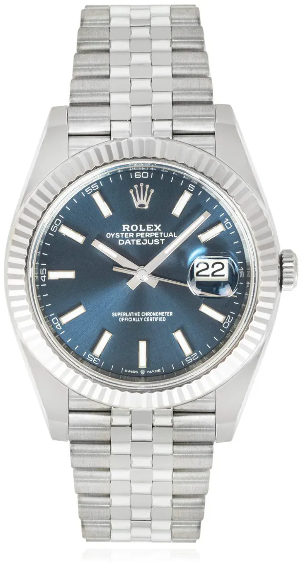 Rolex Datejust 41 126334 41mm Stainless steel Blue