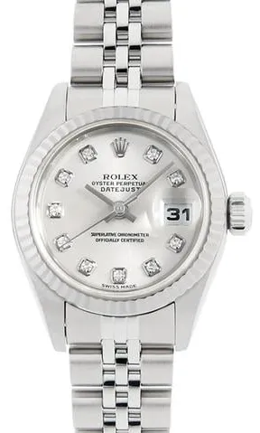 Rolex Datejust 79174G 26mm Yellow gold and Stainless steel Silver