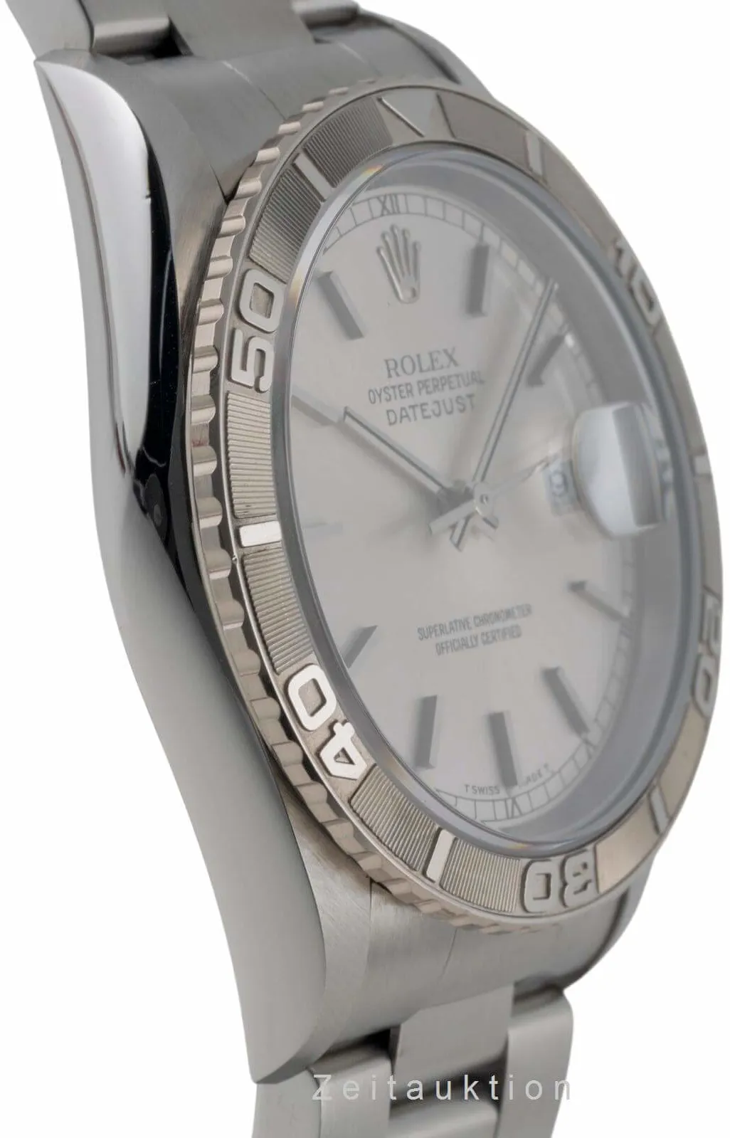 Rolex Datejust Turn-O-Graph 16264 36mm White gold and Stainless steel Silver 6