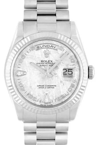 Rolex Day-Date 36 118239A 36mm White gold