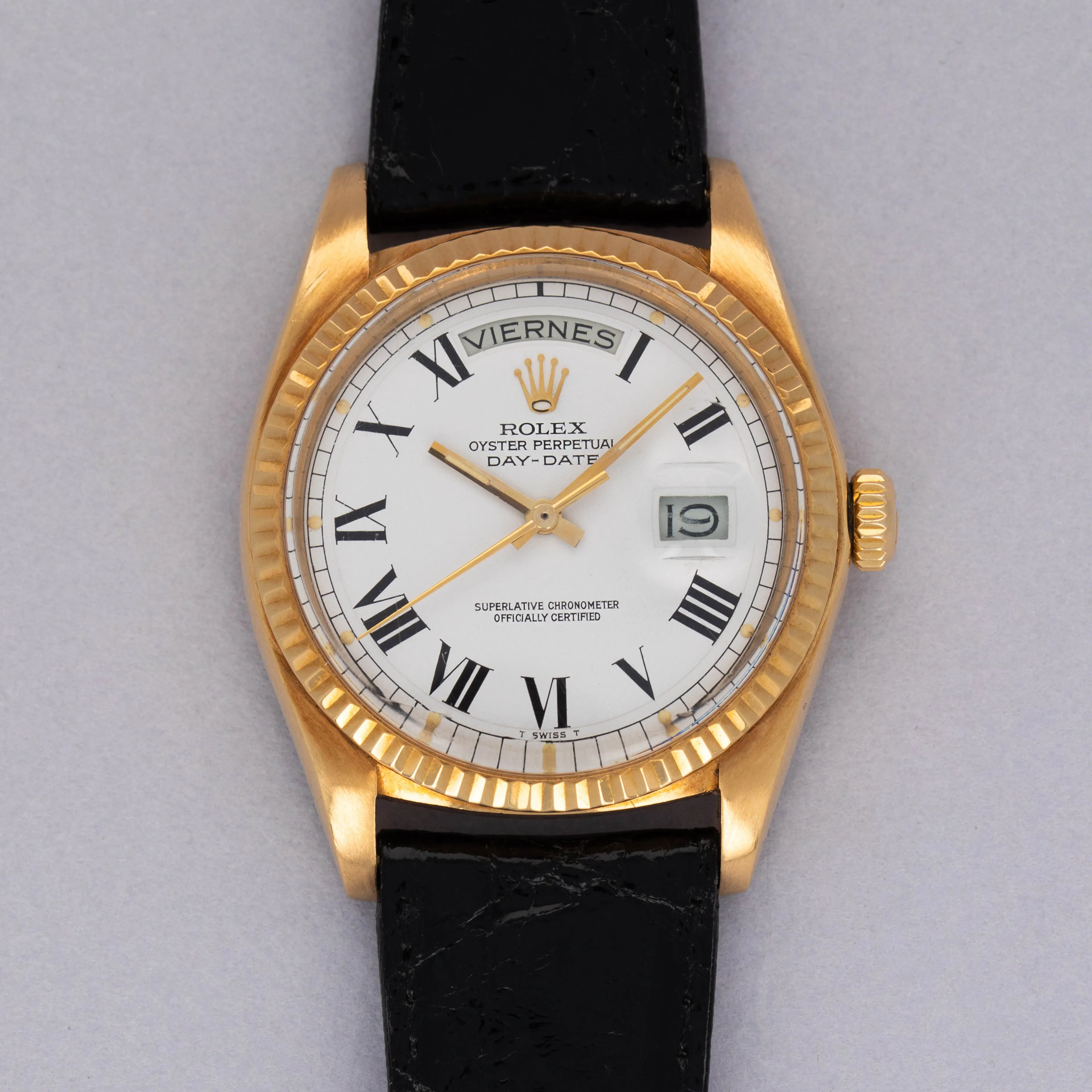 Rolex Day-Date 36 1803 36mm 18k yellow gold White