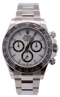 Rolex Daytona 126500 40mm Stainless steel White