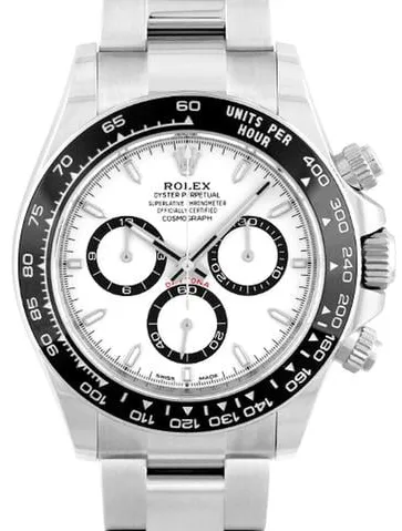 Rolex Daytona 126500LN 40mm Stainless steel White