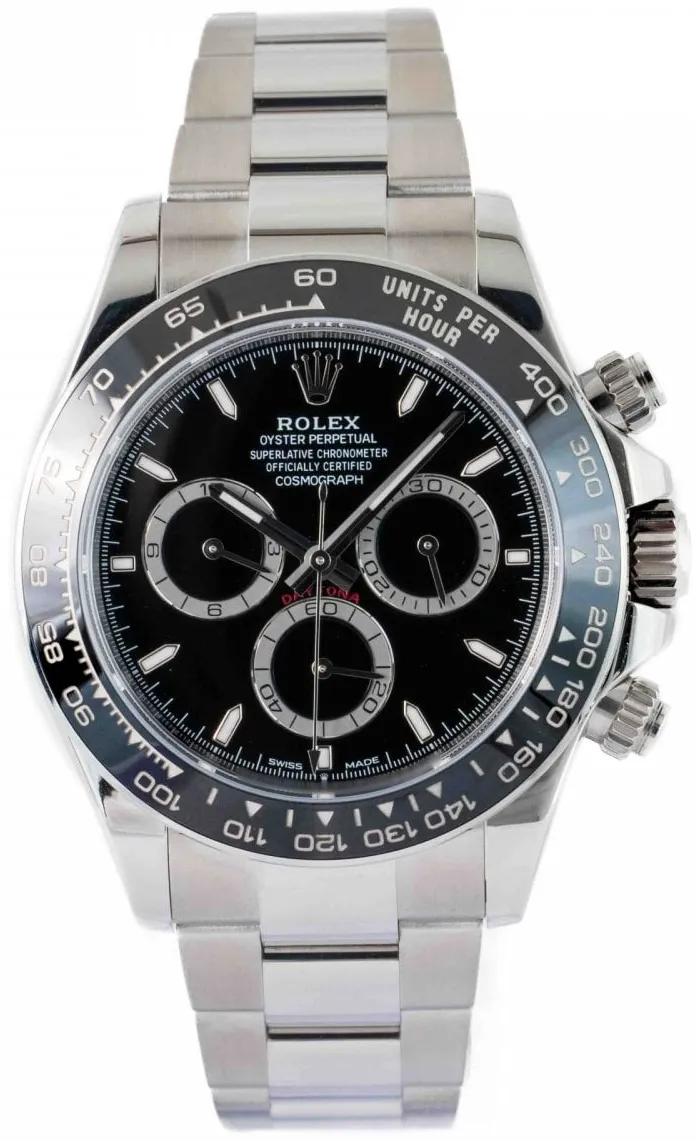 Rolex Daytona 126500LN 40mm Stainless steel Black