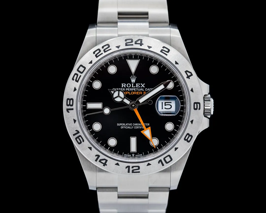 Rolex Explorer II 226570 42mm Stainless steel Black