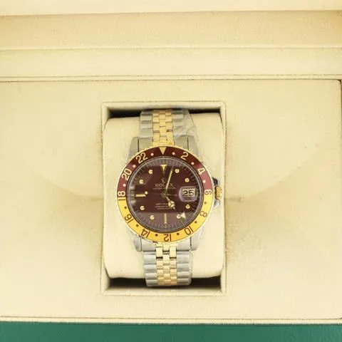 Rolex GMT-Master 1675 40mm Yellow gold and Stainless steel Brown 2