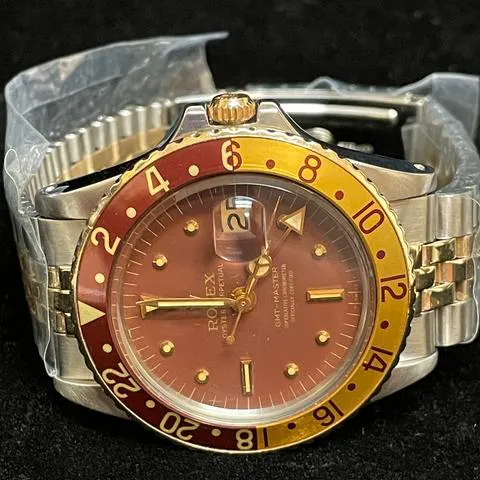 Rolex GMT-Master 1675 40mm Yellow gold and Stainless steel Brown 3