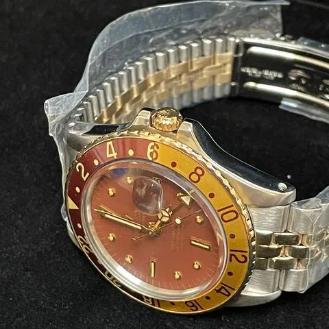 Rolex GMT-Master 1675 40mm Yellow gold and Stainless steel Brown 4