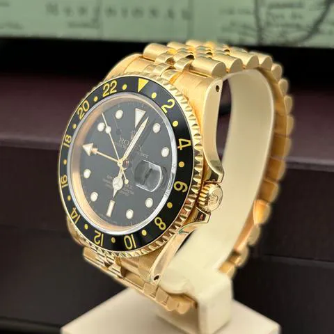 Rolex GMT-Master II 16718 40mm Yellow gold Black 4