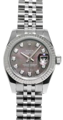 Rolex Lady-Datejust 179174NG 26mm Stainless steel Mother-of-pearl