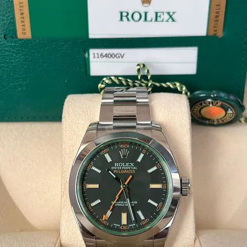 Rolex Milgauss 116400GV 40mm Stainless steel Black